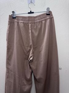 Casual Brown Wide-Leg Pants