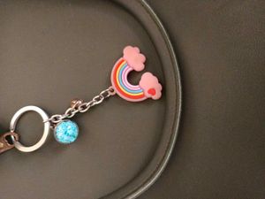 Handbag with free keychain