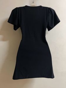 Korean Style One Piece With Bow On Waist🖤