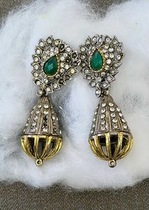 Emerald Drop Earrings