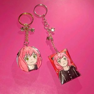 Adorable Anya Forger Keychains - Handmade! 💖