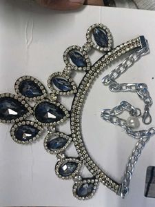 Grey And Golden Necklace