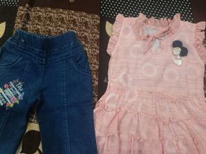 Pretty Capri And Top Set For Baby Girls