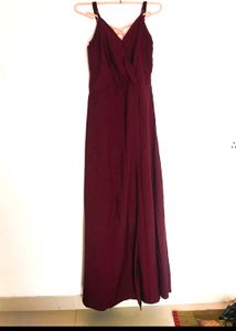 Burgundy Maxi Dress
