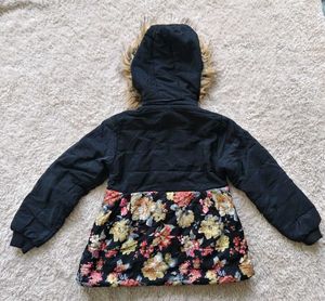 Floral Detail Kids' Jacket
