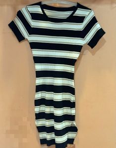 Striped Bodycon Mini Dress