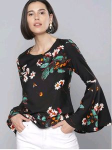 Tokyo Talkies Bell Sleeves Top