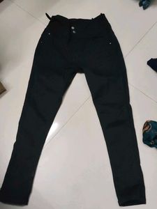Jeans Black Skin Fit Stretchable