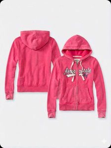 Aeropostale Pink Full-Zip Hoodie