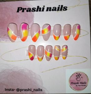 Luxurious Handmade Press On Nails Set(025)