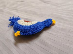 Toy Chicken - Hand Crocheted
