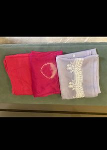 3 Dupatta set for women