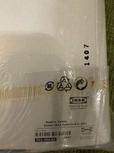 🛏️ IKEA KLANGLILJA Duvet Cover Set (Full/Queen)