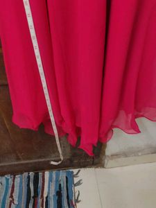 Floral Print Pink Dress