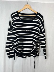 Striped Knit Sweater