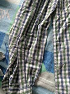 Green &amp; Blue Gingham Shirt