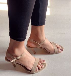 Elegant Beige Heels