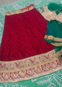 Velvet Lehenga Choli