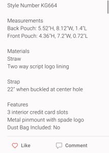 Kate Spade Floral Crossbody Bag