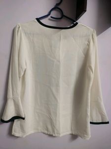Korean Style White Top