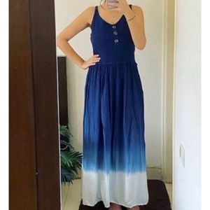 Navy blue maxi(Ur Offer)