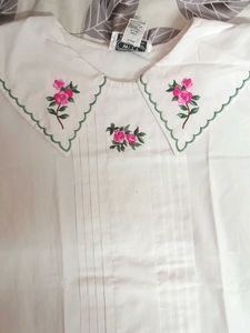 Vintage Witt Verona Rose Embroidered Blouse