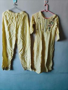 Kurti With Plazzo
