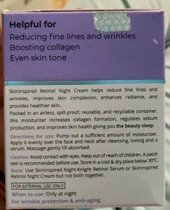 Retinol Night Cream