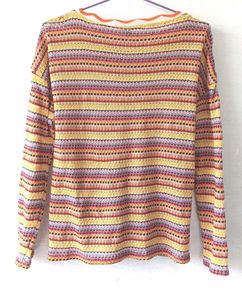 Striped Knit Sweater