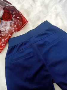 💙Navy Blue Straight Formal/Office Pants💙