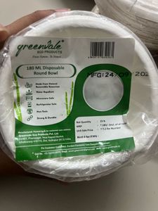Biodegradable Disposable Snack Bowls Combo