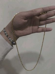 Gold-Tone Delicate Chain