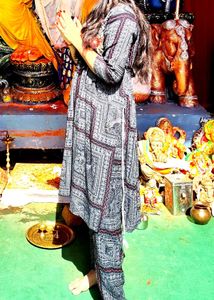 Printed Salwar Kameez Set
