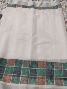 Linen Saree