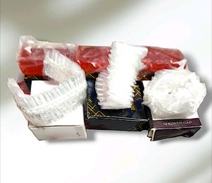 (11 Items)Hair Combs + Organic Soaps + Shower Caps