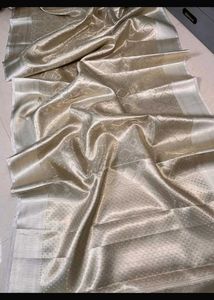 New Without Tag- Banarasi Tissue Silk Saree