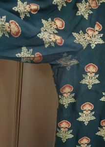 Black And Golden Kurti