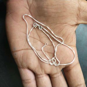 925 Silver thin snack Chain