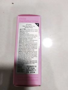 Etude Lip Oil Tint Shade Neon Pink