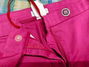 Pink Cropped Trousers