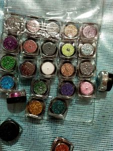 12 Pcs Eyeshadow glitter Powder
