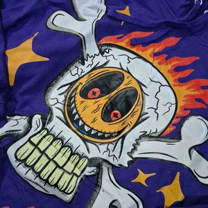 oversized Cutt Throat Hoodie|goth|halloween|