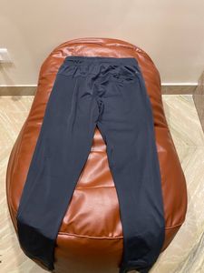 Blue Synthetic Lower Trackpant