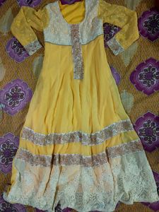 Embroidered Anarkali Dress/Gown