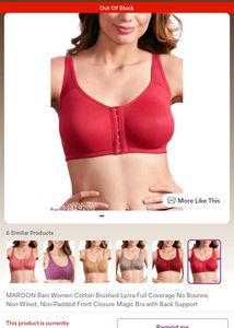 Maroon Bra pack of 3