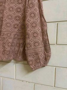 Old Money Eyelet Top