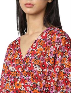 Floral Puff Sleeve Top