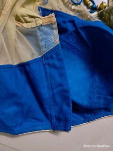 Blue Designer Padded Blouse