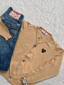 Y2K TRENDING AESTHETIC PLAY CARDIGAN