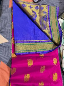 Women Magenta Saree